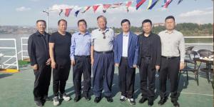 中國黃河文化經(jīng)濟(jì)發(fā)展研究會(huì)何光暐會(huì)長一行赴我市考察交流，與文旅集團(tuán)達(dá)成戰(zhàn)略合作